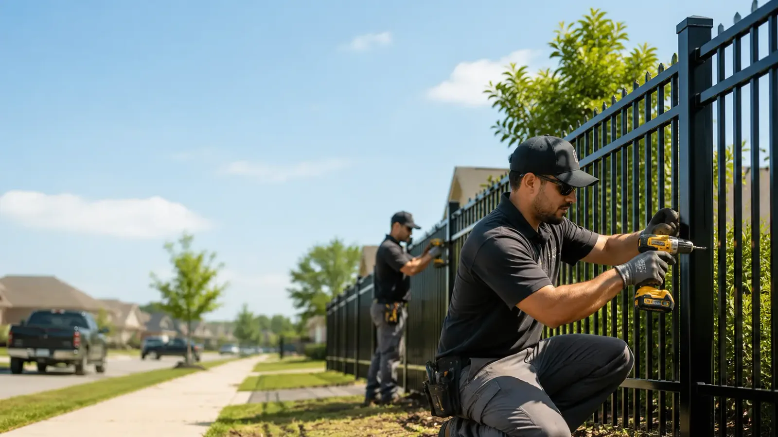 Metal Fence Installation in Lancaster, TN